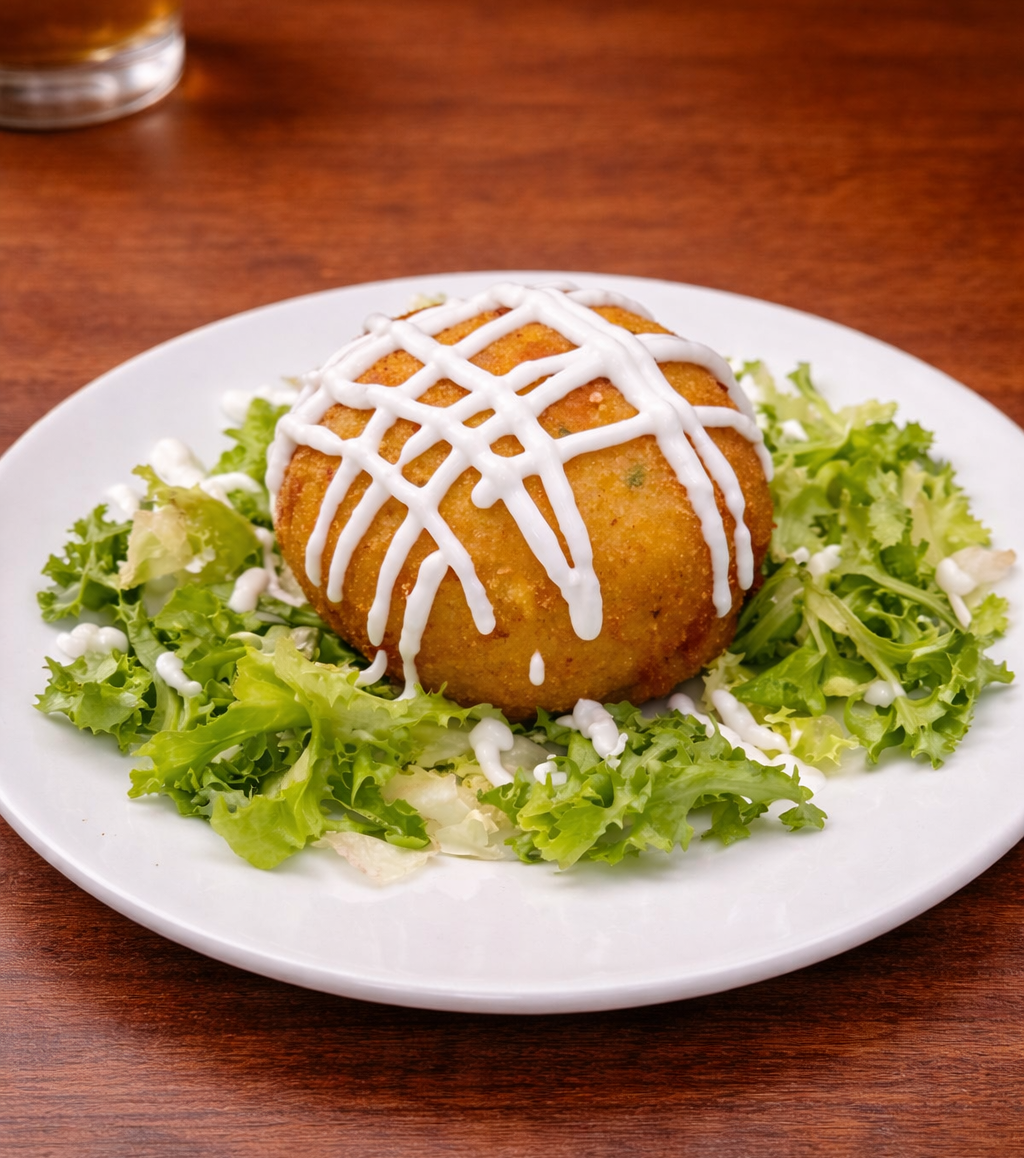 Paponazo — patata rellena de carne de El Chiquito